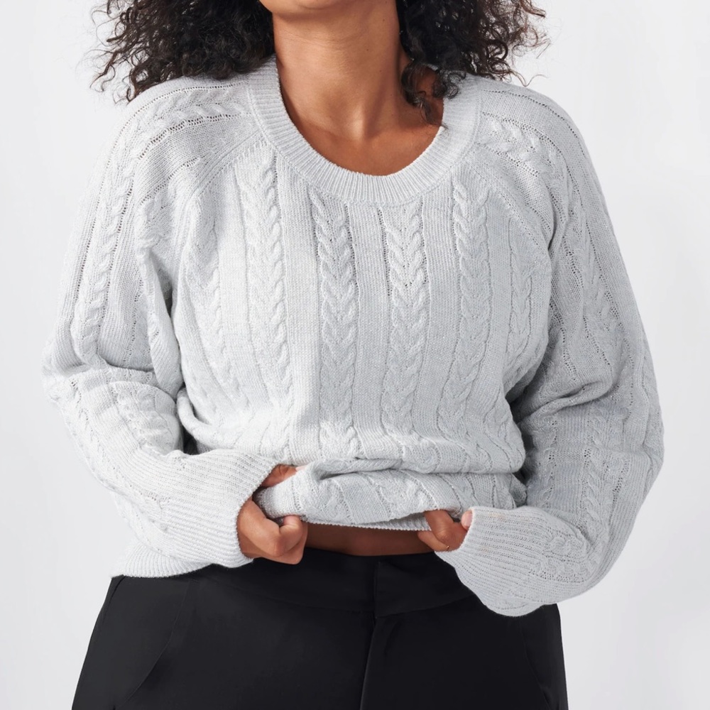 NWT Athleta Crossroads Crew Sweater